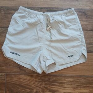 Zara Rhuigi Shorts Mens Medium Tan Running Redesigning Human Uniform Gym